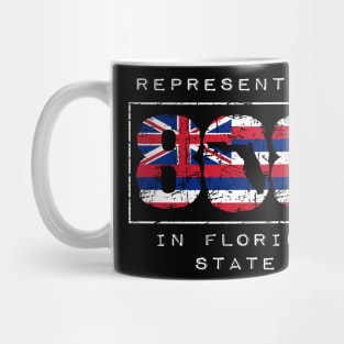 Rep Da 808 in Florida State by Hawaii Nei All Day Mug